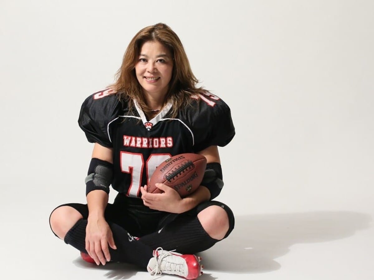 米国女子アメフト日本人初の殿堂入り！“身体能力が凄すぎる54歳“の激