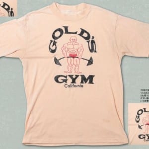 ゴールドジムヴィンテージ大研究vol.01 「最も古いものの1つであろうゴールドジムTシャツ」
