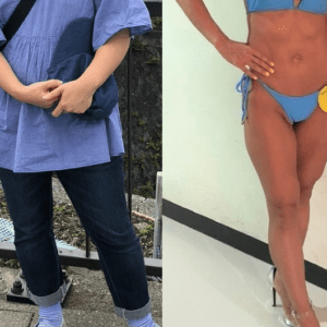 2児の母、産後ダイエットで23㎏減【筋トレで大変身!ビフォーアフター公開②】
