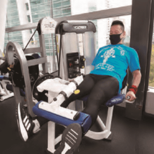 小沼敏雄トレーニング!3種類のレッグエクステンション