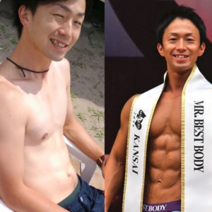 鬱を経験。体重49㎏からコンテスト優勝までの道のり【筋トレで大変身!ビフォーアフター】