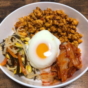 筋トレ飯|カロリー控えめ&高タンパク質◎『痩せるビビンバ』