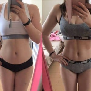 たった3㎏で見た目がこんなに違う!【筋トレで大変身!ダイエットビフォーアフター】