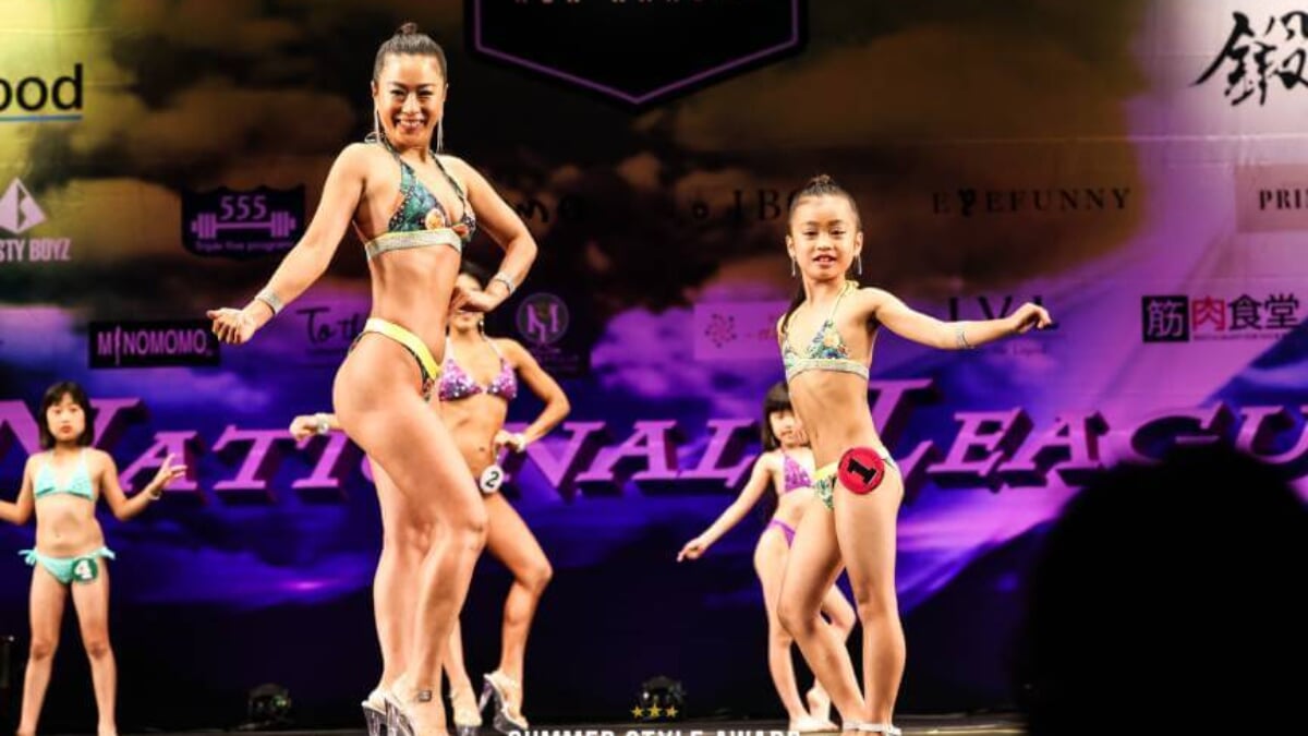 親子で筋肉コンテストに挑戦！カテゴリーが多彩な『サマー・スタイル