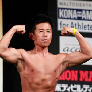 人力車を筋肉総動員で引く職人がマッスルゲート四国で魅せた肉体美