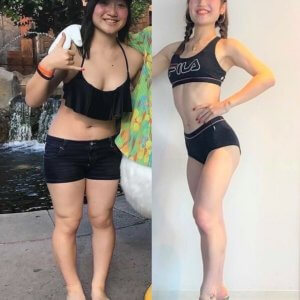 たった半年で14kg減に成功した女子大生【筋トレで大変身!ダイエットビフォーアフター】