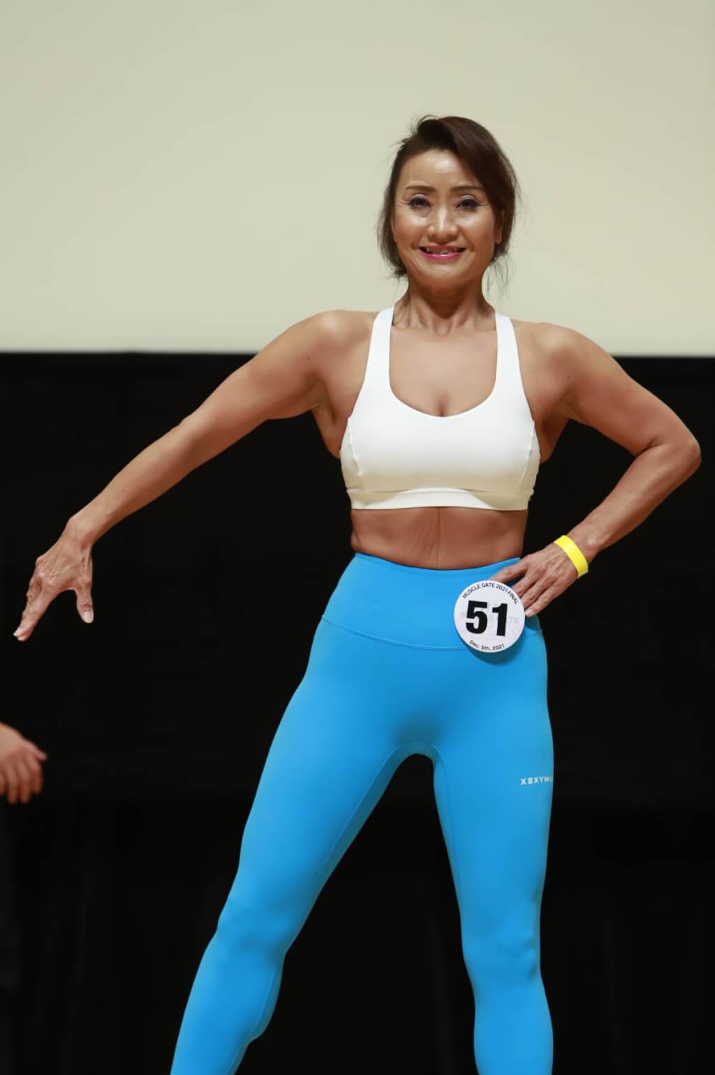 ウーマンズレギンス65歳以下の部優勝　鈴木紀子選手