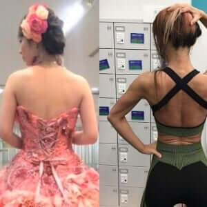産後1年でこの違い!背中美人になったママ【筋トレで大変身!ダイエットビフォーアフター】