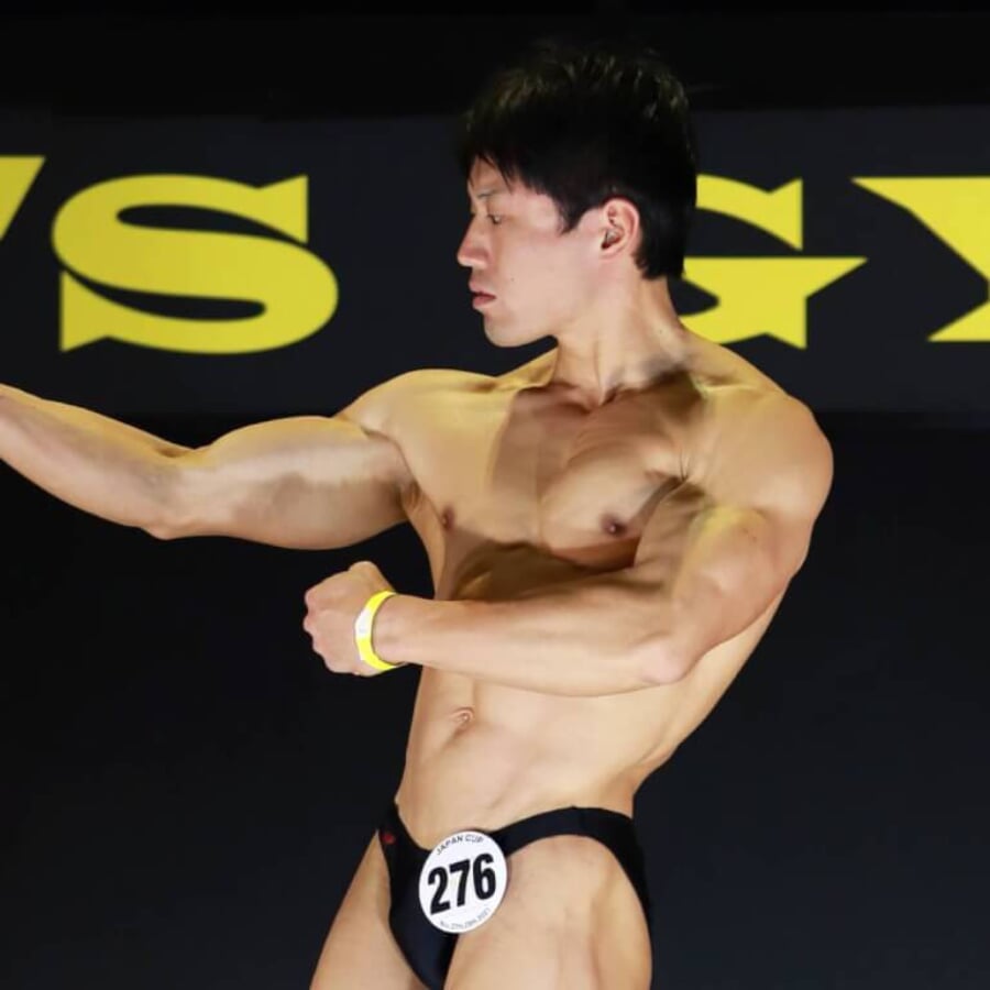 ボディビル,プロレス,ゴールドジム★初代 ABFLEX アブフレックス 腹筋 オフは体重104kg！若きマッスル消防士のバルクをつくったトレーニング