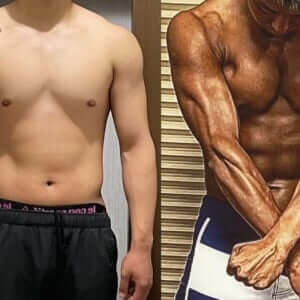 半年で10kg減!運動不足でポッチャリ体型だった男性【筋トレで大変身!ビフォーアフター】