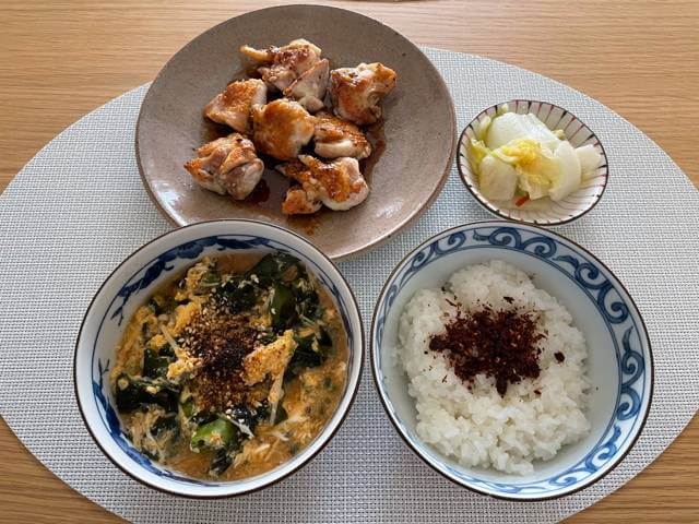 須山翔太郎選手のバルクアップした時期に食べていたメニューの一例