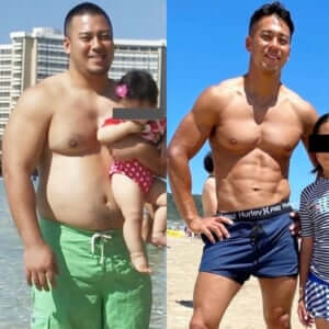 おやつにハンバーガー6個!? 体重120kgの大食いアメフト選手【筋トレで大変身!ビフォーアフター】