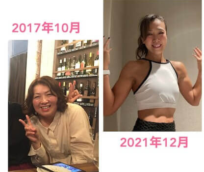 体脂肪率38%から15％に