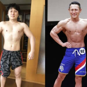 劇的変化!ぽっちゃり体型から本格的に筋トレをして優勝までたどり着いたITエンジニア
