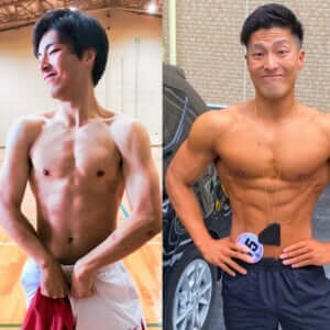 18kg増量で大会初優勝。きっかけは「中学生に腕相撲で負けて」【筋トレで大変身!ビフォーアフター】