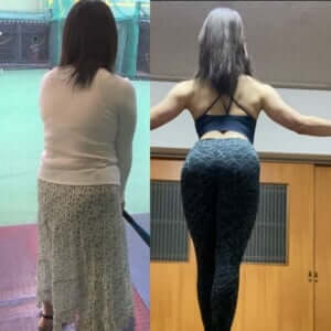 体脂肪率-10%!後ろ姿にガッカリしてダイエットを開始【筋トレで大変身!ダイエットビフォーアフター】