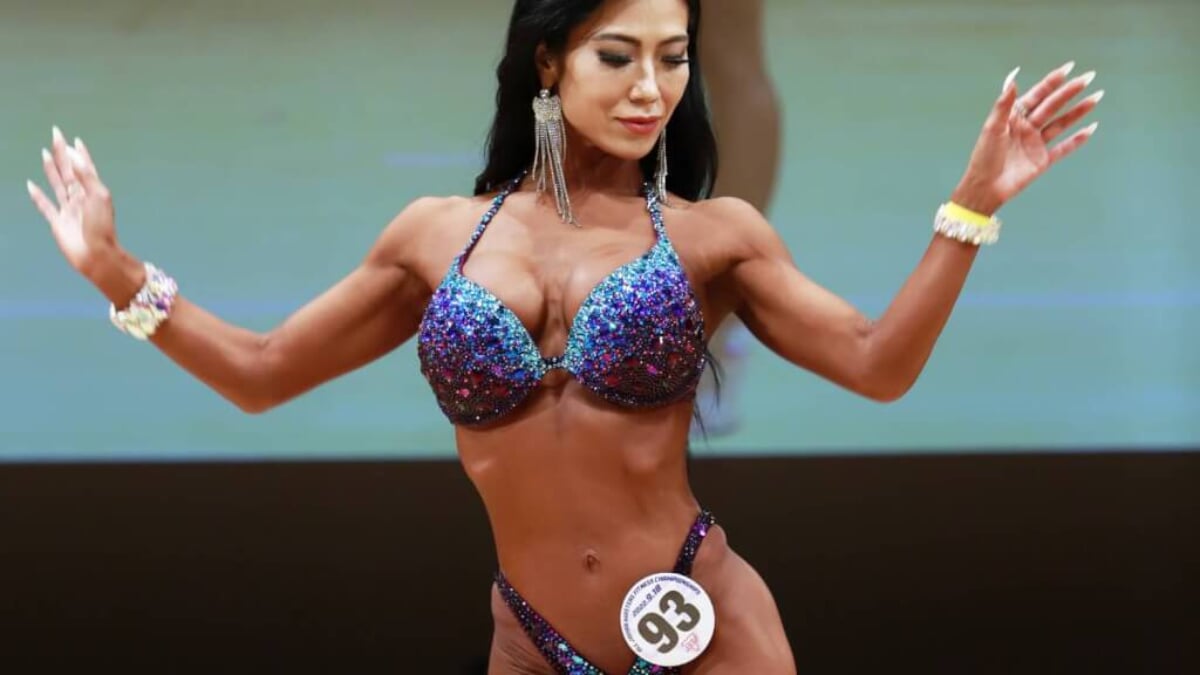 負けても前を見続け階級別女王の座に。小麦色の肌と完成度の高いボディ
