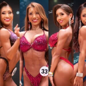 【JBBF】絶対女王・安井の国内無敗が確定。ビキニ日本一を競ったTOP6の艶やかな筋肉美=10.1 グラチャン ビキニフィットネス結果