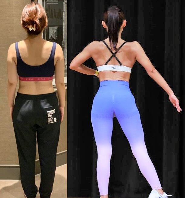 Before After －10kgに成功