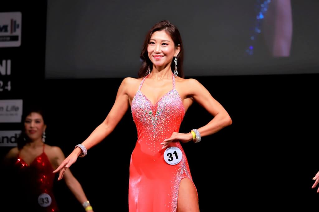 橋本佳織さん（ゴールドジムJAPAN CUP ドリームモデル163cm超級）