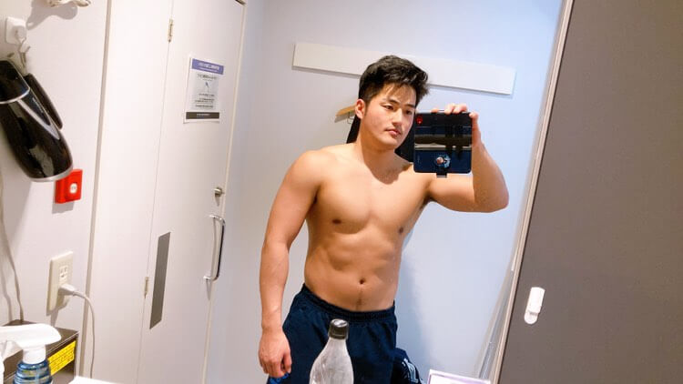 2022年3月23日体重78.5kg、体脂肪率15.2％