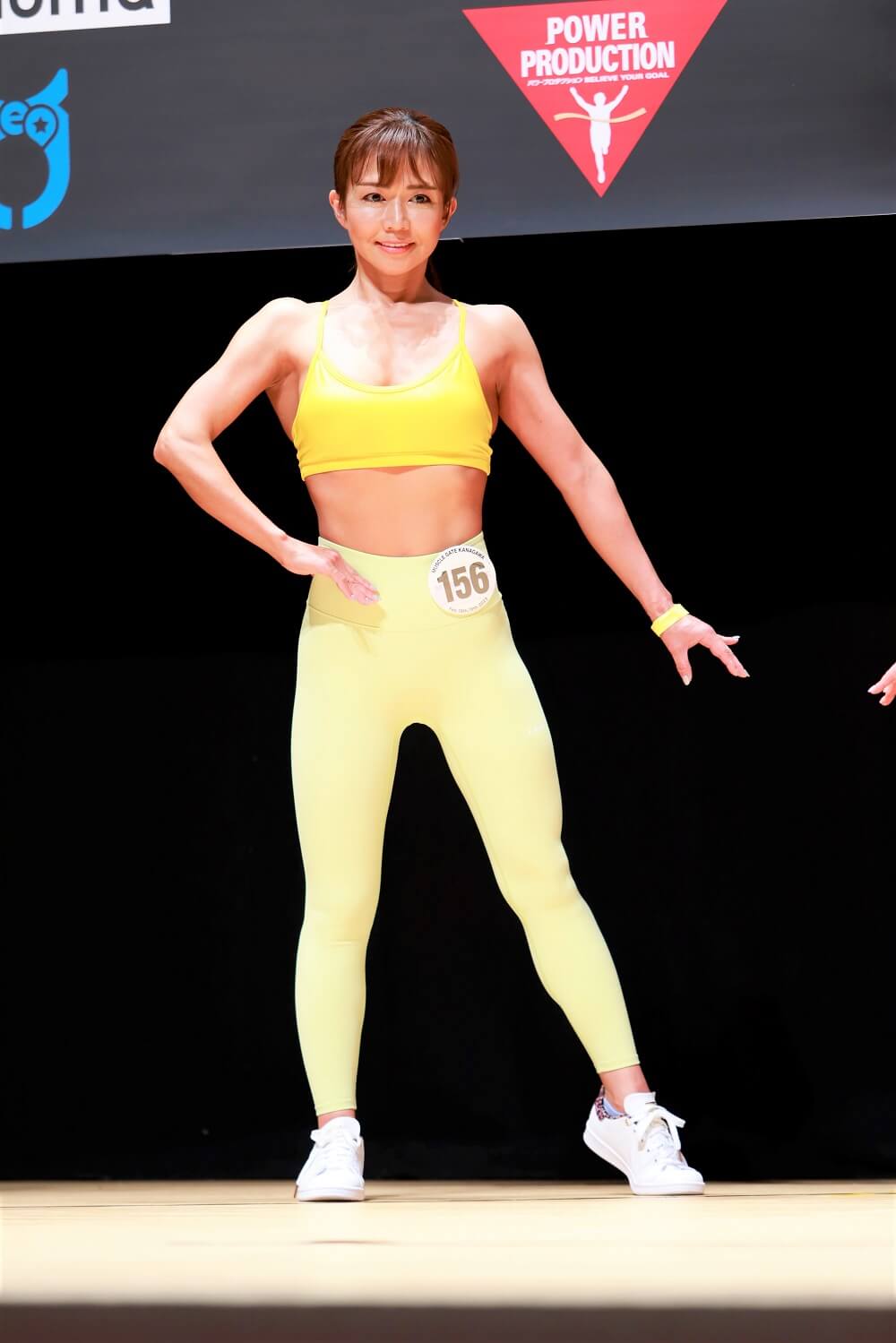 山本ひろこさん（マッスルゲート神奈川 ウーマンズレギンス158cm以下級）