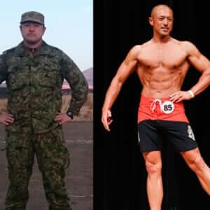 120kgの巨漢だった陸上自衛官が3年間で40kgの減量に成功!しっかりと絞り込んだ肉体でマスキュラーフィジーク優勝