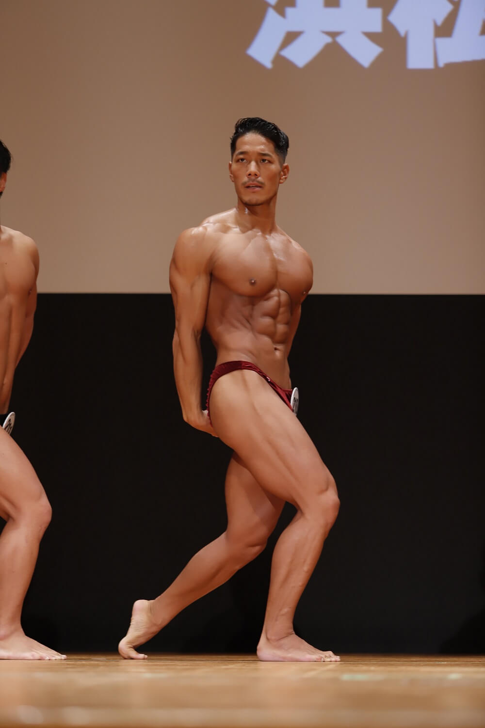 マッスルゲート浜松大会 ボディビル新人の部優勝 珍田拓実さん