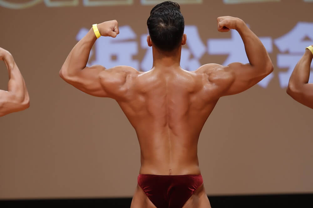 マッスルゲート浜松大会 ボディビル新人の部優勝 珍田拓実さん