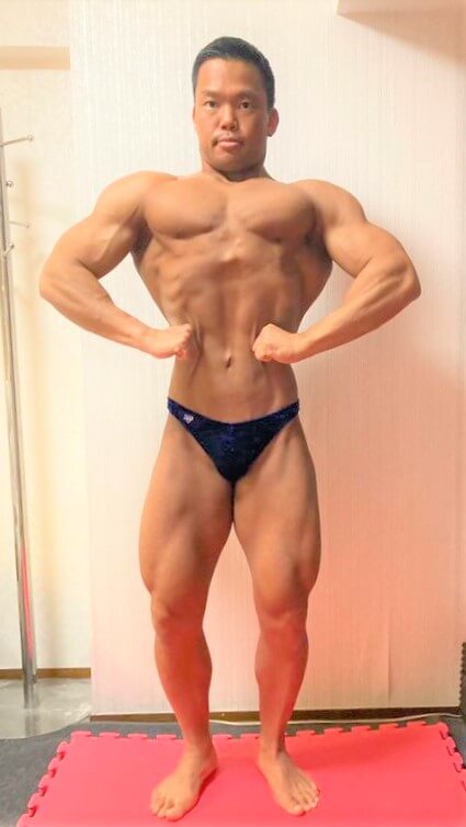 After2023年4月　体重75kg　体脂肪率12％