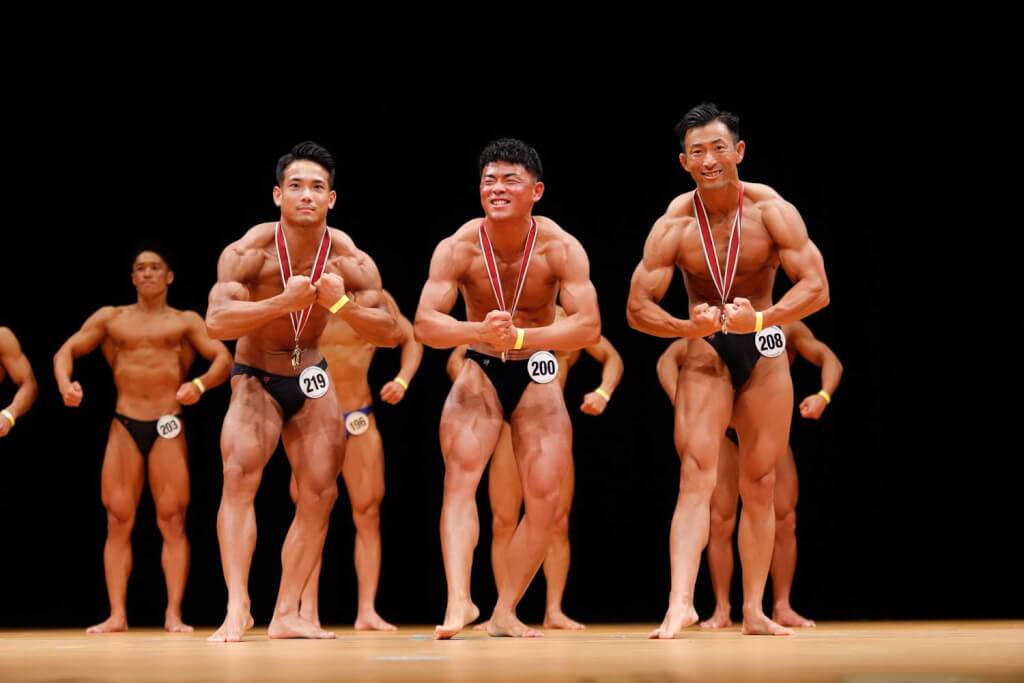 ボディビル一般70kg以下級