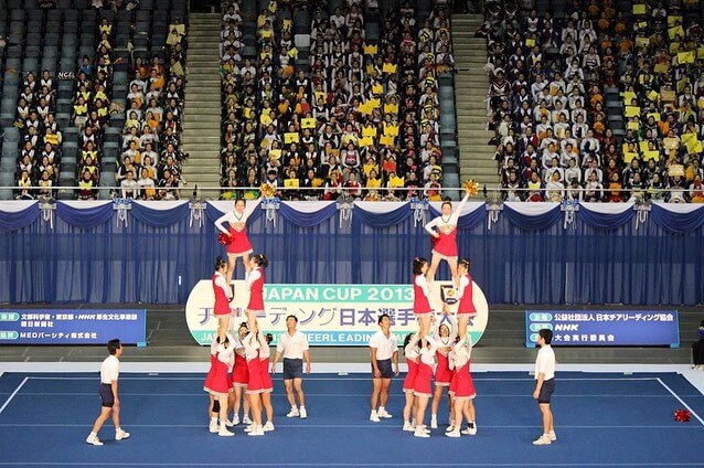 吉住真衣さんのチア時代