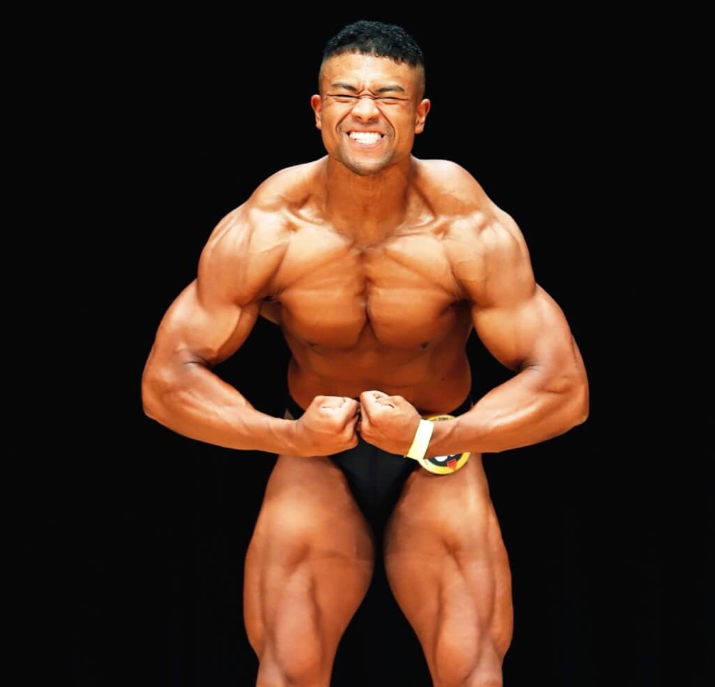 阿部ロイ選手（撮影：中島康介）