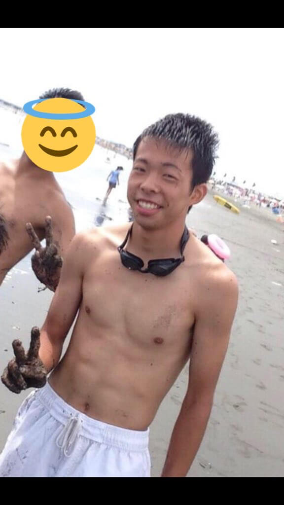 高校生の頃の上之原幸祐さん