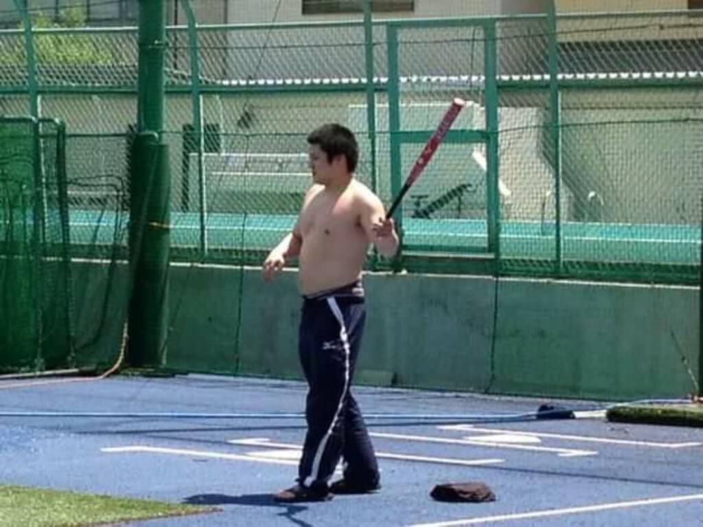 後藤崇選手（太っていた時期）