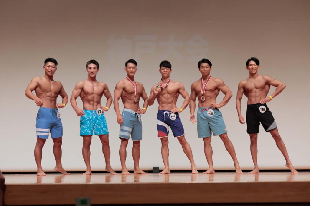 メンズフィジーク新人176cm以下級