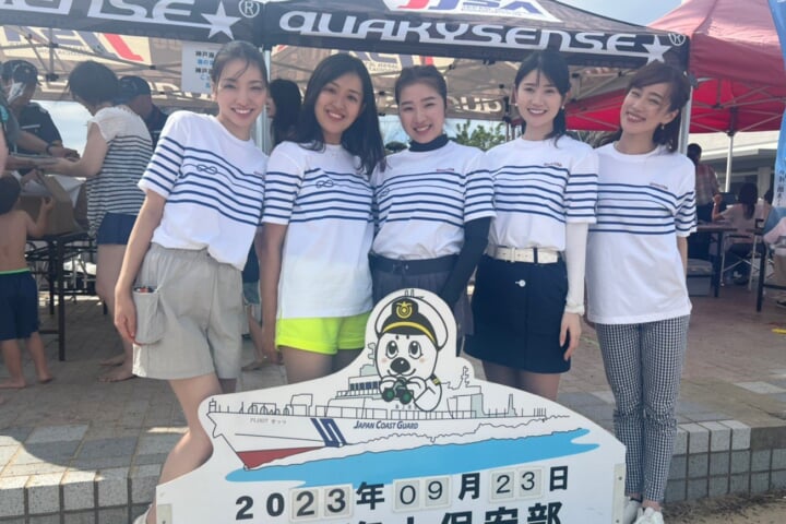 歴代ミス日本「海の日」の５人