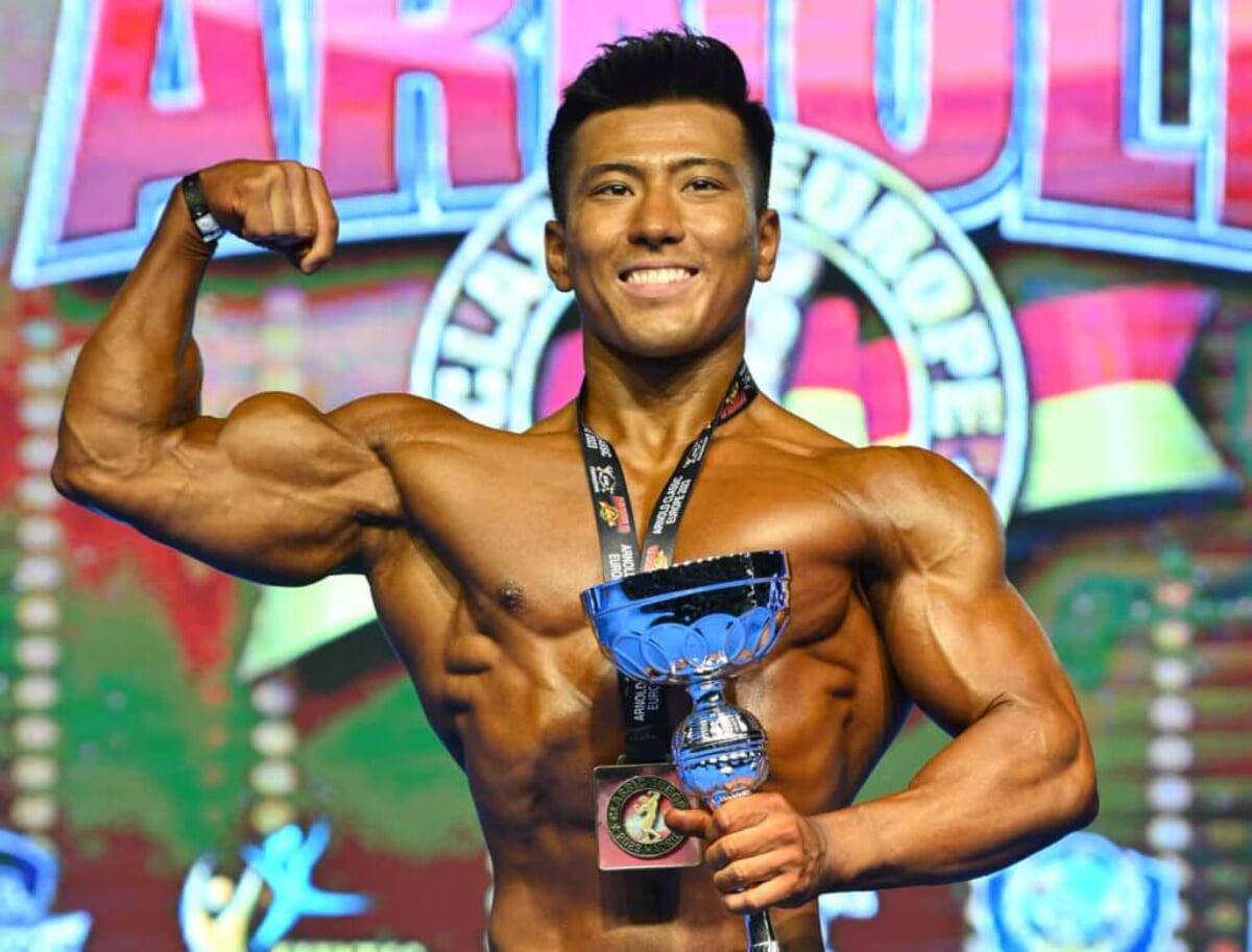 25歳ボディビルダーが国際大会で金メダル！ボディビル70kg級の下田亮良