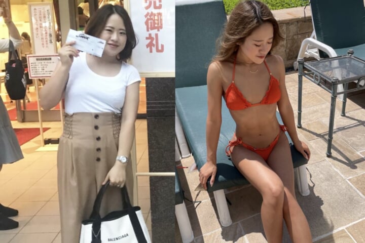 かすみさんのビフォーアフター