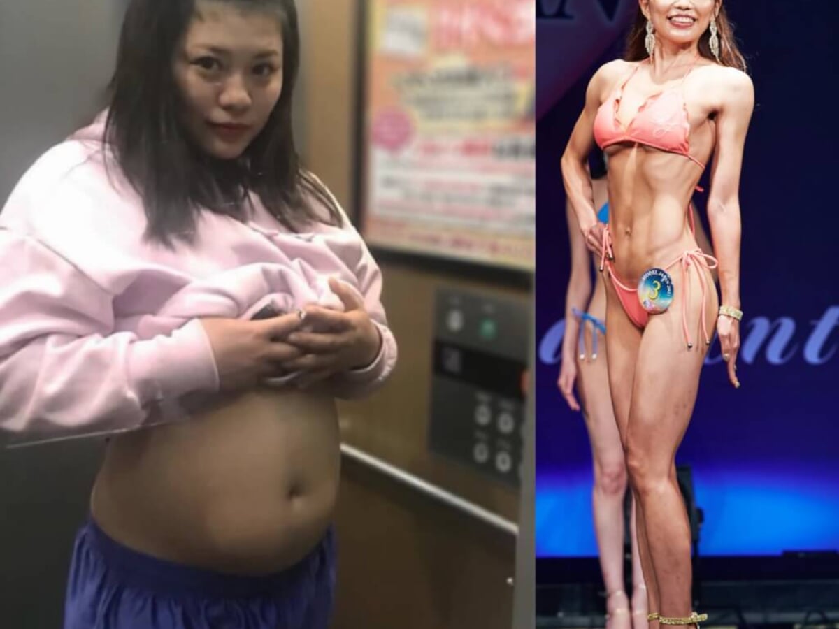 高校教師が半年で20kg減！ステージで見せた美白ビキニ姿 | FITNESS