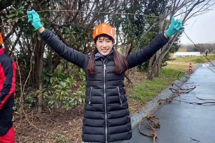 ミス日本みどりの大使の安藤きらりさん