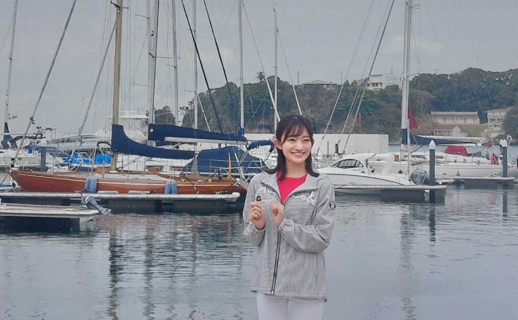 ミス日本「海の日」の有馬佳奈