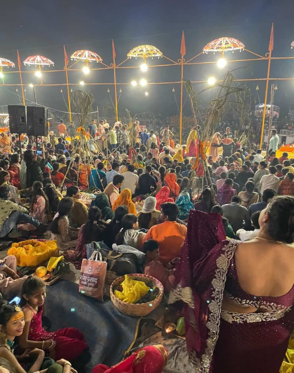 インド・ワラナシでの風景