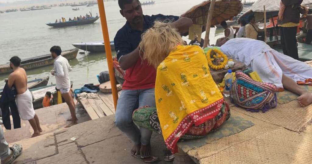 インド・ワラナシでの風景