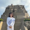 ミス日本「海の日」の有馬佳奈が「吹上浜　砂の祭典」に登場