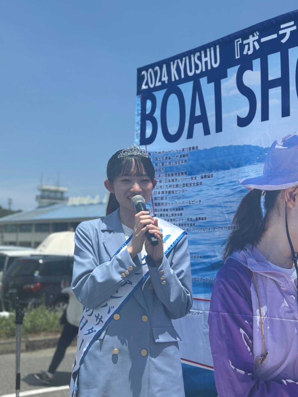 ミス日本「海の日」の有馬佳奈さん