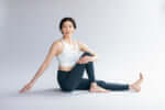 TOPSW-RUN-PKT-AOP-ミディアムサポートブラ、-bottomsW-YOGA-AM-78丈レギンス／adidas.