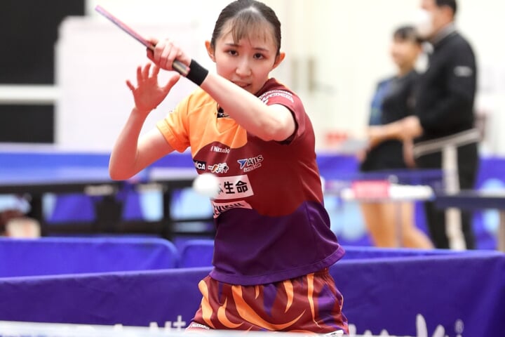 早田ひな選手