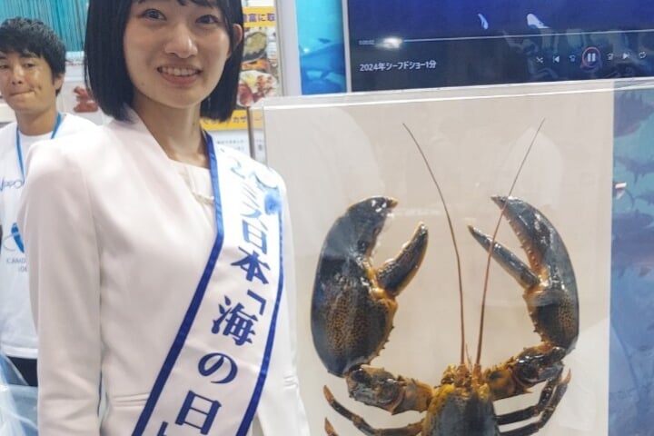 ミス日本「海の日」の有馬佳奈さん