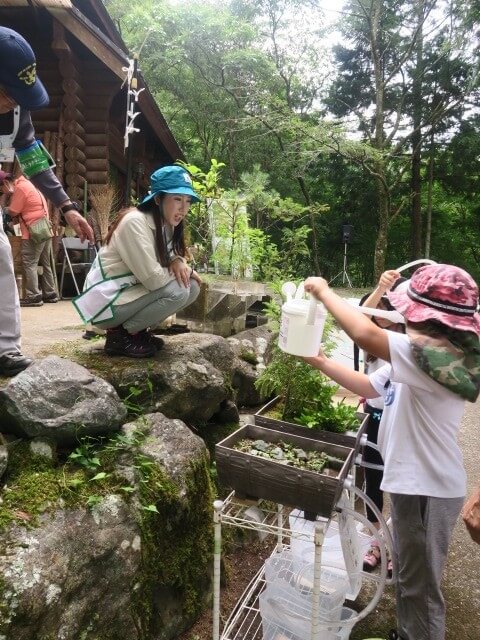 ミス日本みどりの大使の安藤きらりさん